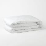 HealthGuard Quilted Comfort 2-in 1 Waterproof Mattress Pad and Protector, King, 76X80X16, White